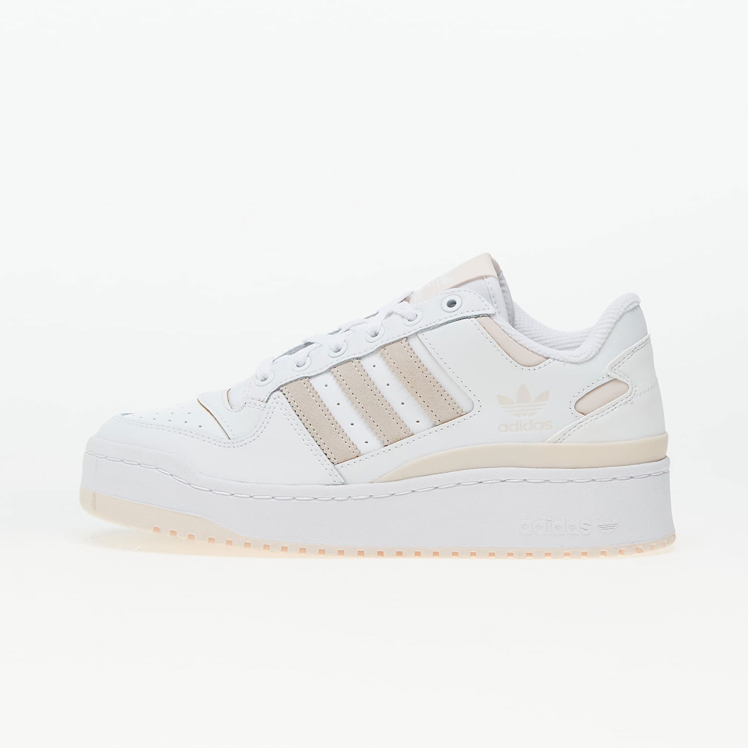 Tenisky a topánky adidas Originals adidas Forum Bold Stripes White, Women's low-top sneakers Biela | ID0407, 0