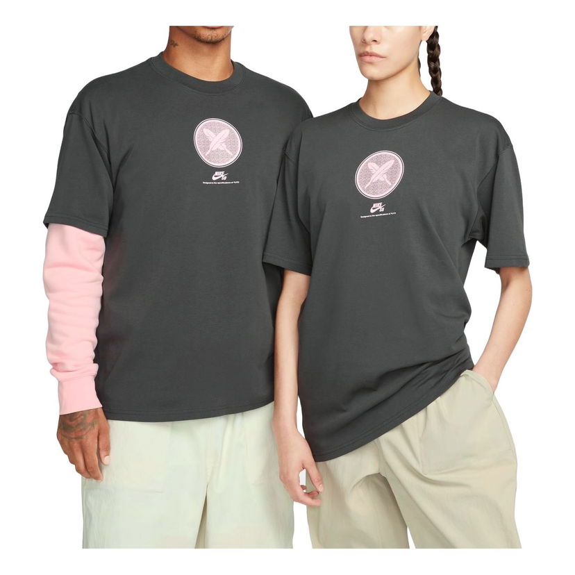 Tričko Nike SB Yuto Max90 Skate T-Shirt Šedá | FN0670-060