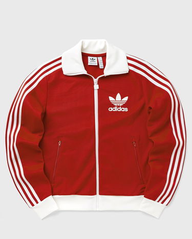 Bunda adidas Originals Classic Track Jacket Červená | JX7850, 2