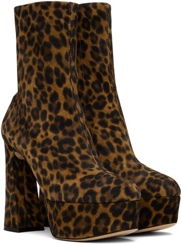 Oblečenie Gianvito Rossi Gianvito Rossi Holly Platform Ankle Boots Hnedá | G73174.70RIC.CMD, 3