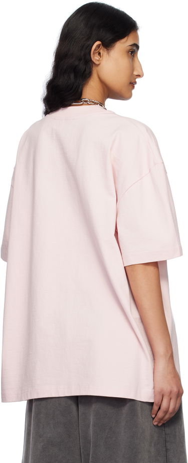 Tričko Acne Studios Acne Studios Relaxed Fit Logo T-Shirt Ružová | CL0333-, 2