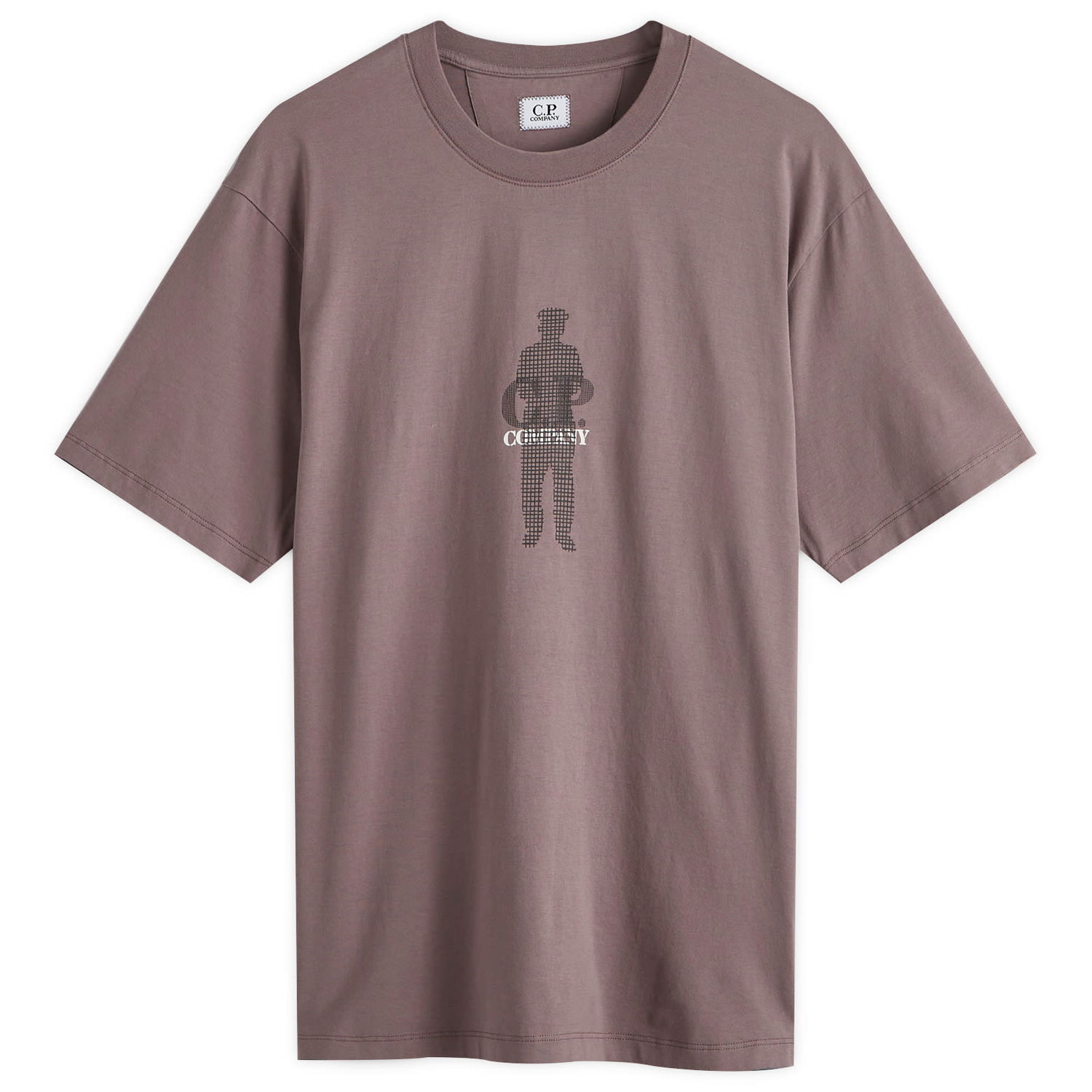 Tričko C.P. Company 30/1 Sailor T-Shirt Fialová | CMTS164A-006586W-735, 0
