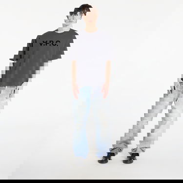 Tričko A.P.C. A.P.C. Logo-Detail T-Shirt Šedá | COHLR-M26385 LZA, 3