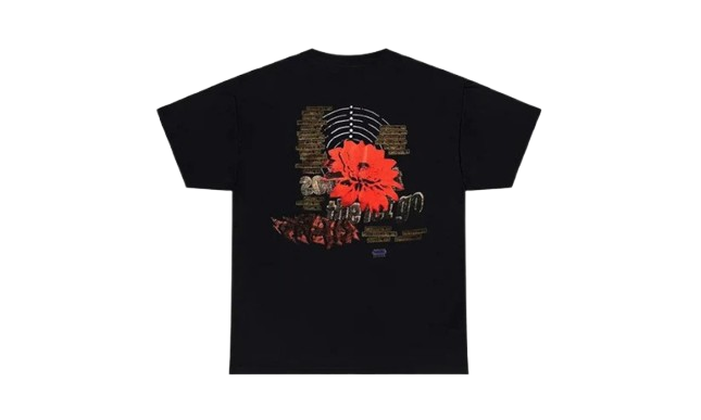 Tričko Cactus Jack by Travis Scott Travis Scott Utopia Echoes Circus Maximus T-Shirt Čierna | TRAV1, 1