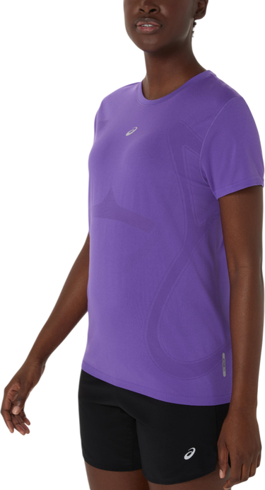 Tričko Asics Road Seamless Short Sleeve Running T-Shirt Fialová | 2012d292-500, 2