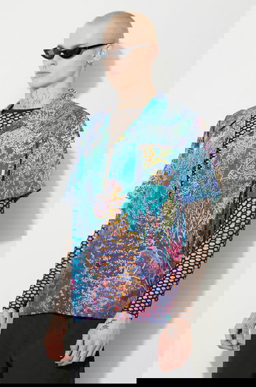 Košeľa BILLIONAIRE BOYS CLUB Willderness Relaxed Printed Camp Collar Shirt Rôznofarebný | B23425, 3