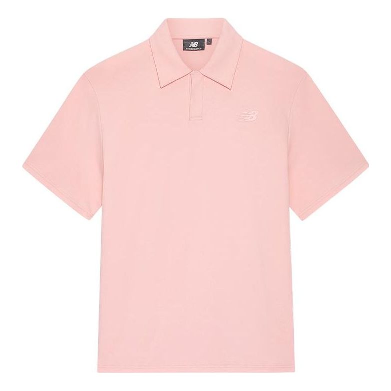 Polo tričko New Balance Nice Rice Polo Shirt Ružová | 5FD27041-PK, 0