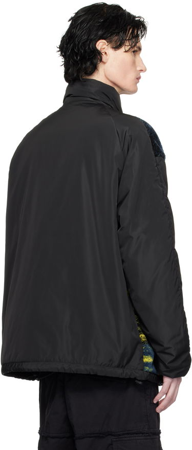 Mikina Diesel S-BERTO-TEDD Wolf Print Zip-Up Sweatshirt Čierna | A14155-0LIBU-9XX, 3