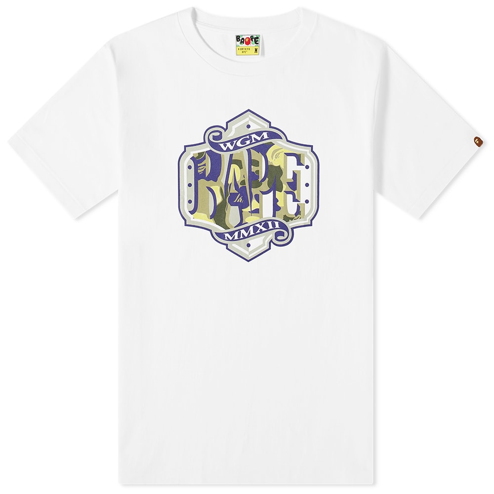 Tričko BAPE Archive WGM MMXI Tee Biela | 001TEI701004F-WHT, 0