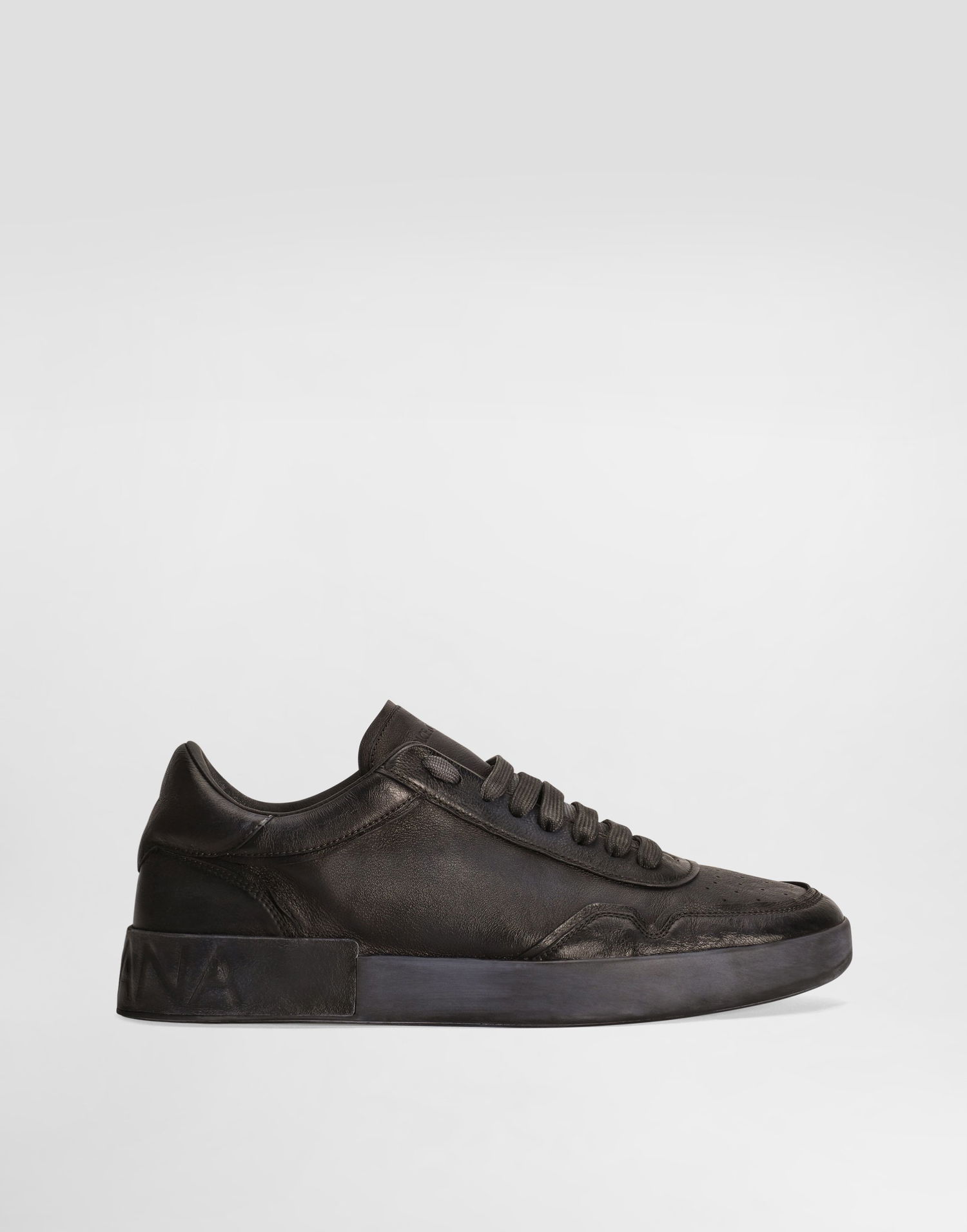 Tenisky a topánky Dolce & Gabbana Dolce & Gabbana Portofino Calfskin Čierna | CS2378AW46780999, 0