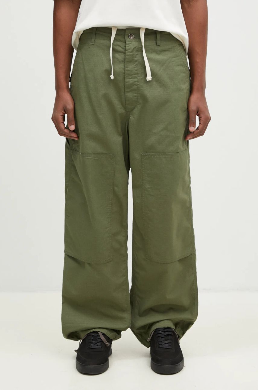 Cargo nohavice Engineered Garments Painter Pant Zelené | OR307.CT010, 0