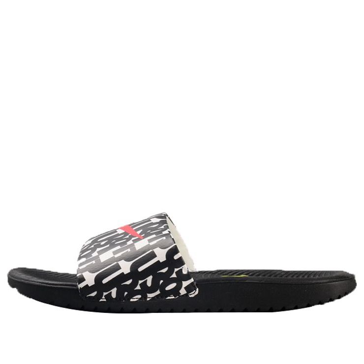 Tenisky a topánky Nike Kawa Print Slide 'Just Do It' Čierna | 819358-007, 0