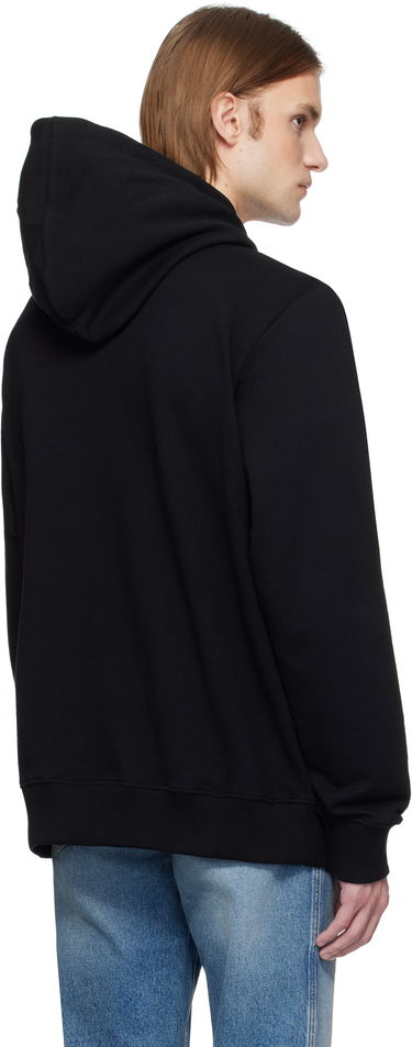 Mikina Balmain Balmain Universe Logo and Planet Print Hoodie Čierna | EH0JT047GE78, 2