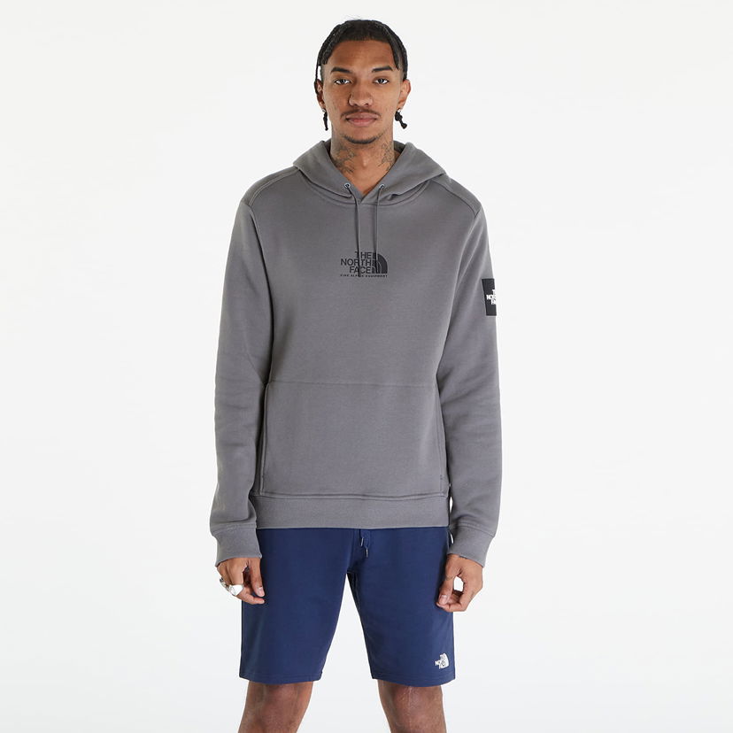 Mikina The North Face Fine Alpine Hoodie Smoked Pearl Šedá | NF0A87F70UZ1