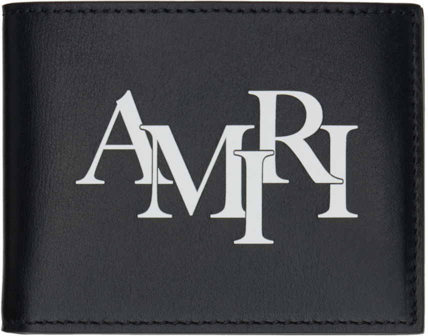 Peňaženka AMIRI Staggered Wallet Čierna | PS24MBI001, 0
