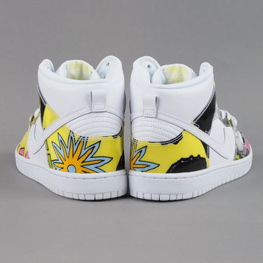 Tenisky a topánky Nike SB Dunk High Premium DLS QS Biela | 748751-177, 3
