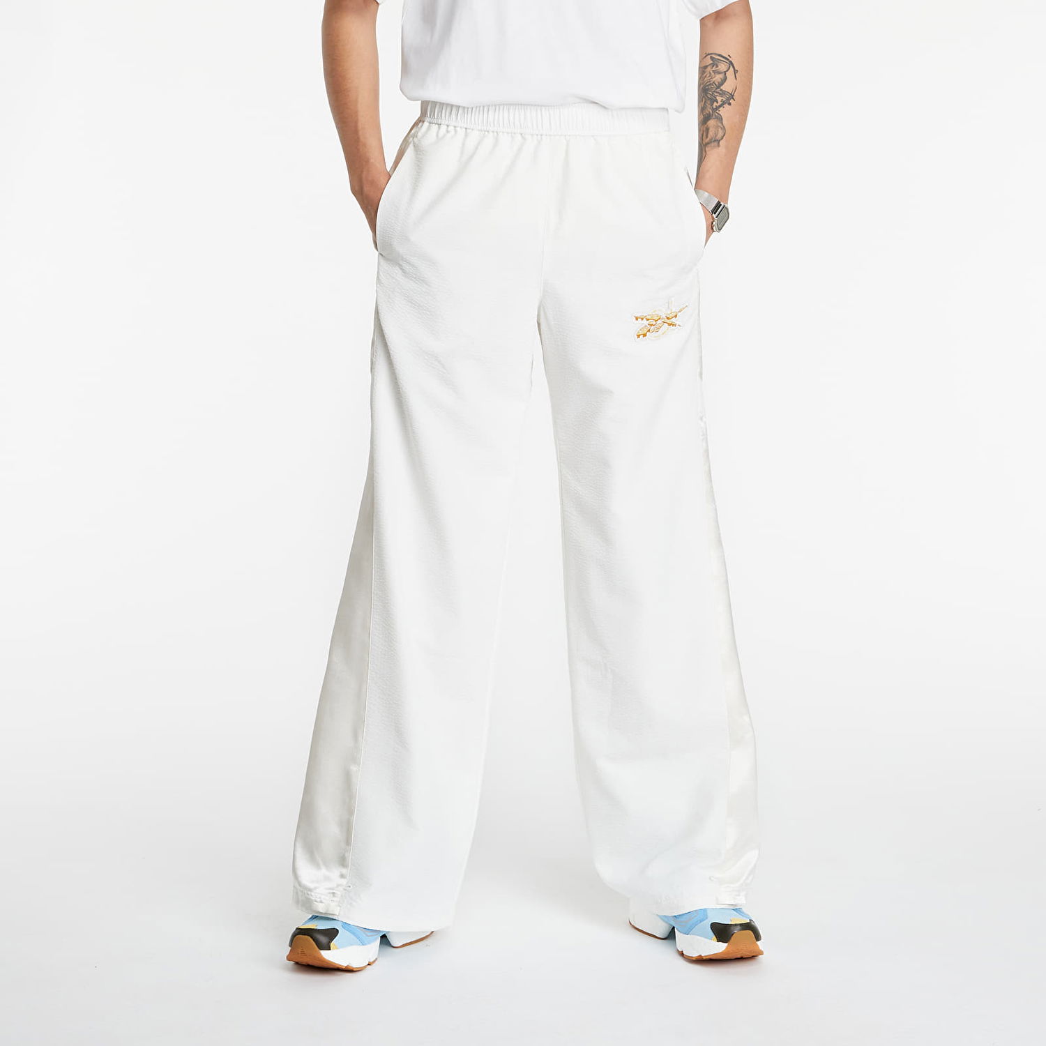 Tepláky Reebok R&C Woven Pants Biela | GU3893, 0