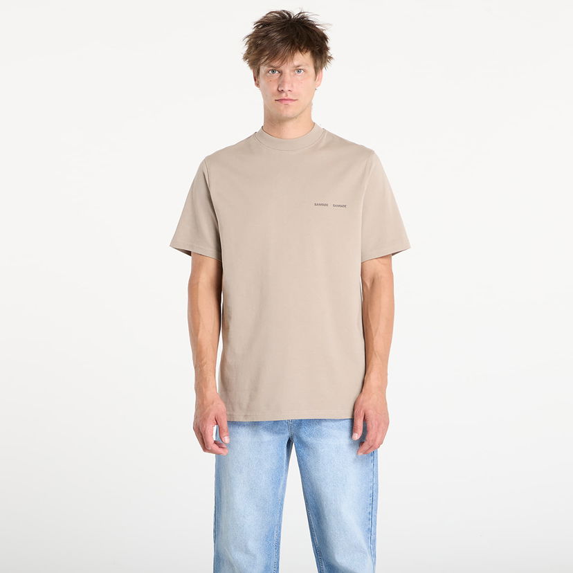 Tričko Samsoe Samsoe Samsøe Samsøe Norsbro T-Shirt Béžová | M20300010_170205TCX