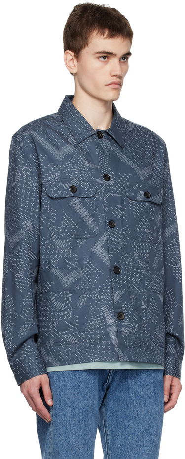 Bunda Paul Smith PS Paul Smith Bandana Print Jacket Modrá | M2R-352Y-L21842, 1
