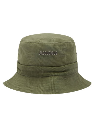 Klobúk Jacquemus Logo Bucket Hat Zelené | 22H223AC001-5012-560