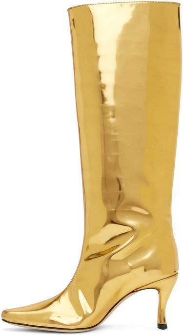 Šaty BY FAR BY FAR Stevie 42 Knee-High Boots Metalická | 22FWSVIGDLAC, 2