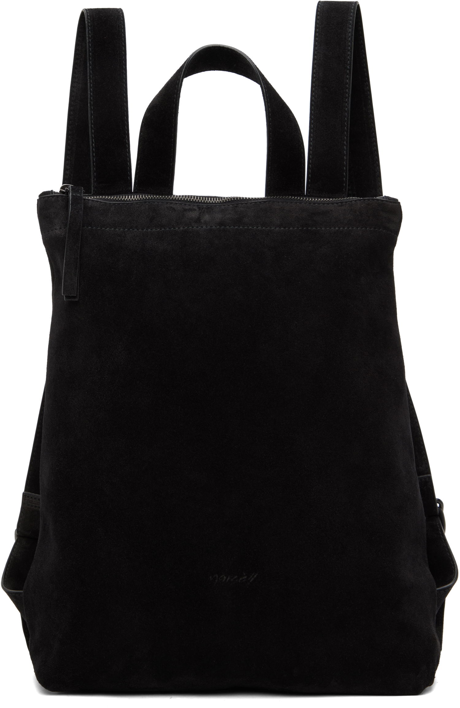 Batoh Marsèll Marsell Bretella Suede Backpack Čierna | MB0441 P024666, 0