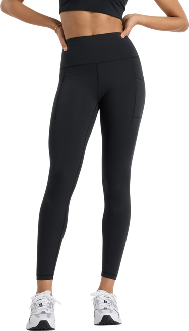 Legíny New Balance New Balance Sleek Pocket High Rise Legging 25" Čierna | wp5126-8bk, 0