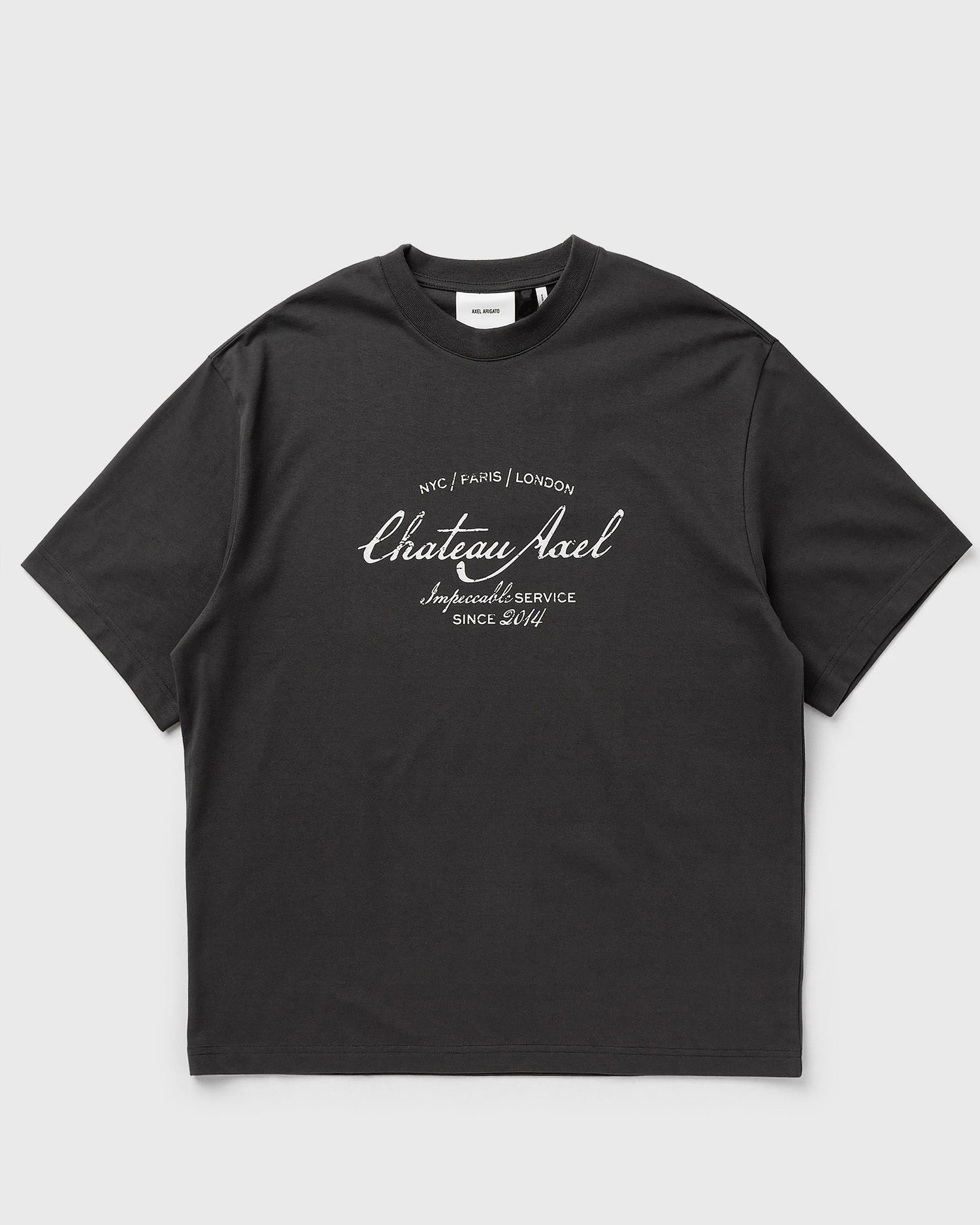 Tričko AXEL ARIGATO Château Axel Tee men Shortsleeves grey in size:XL Čierna | A2608003, 0