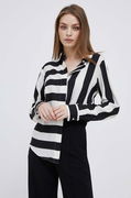 Mixed Stripe Button Up Shirt