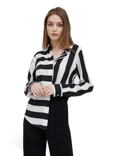 Košeľa DKNY Mixed Stripe Button Up Shirt Rôznofarebný | P8RM6501