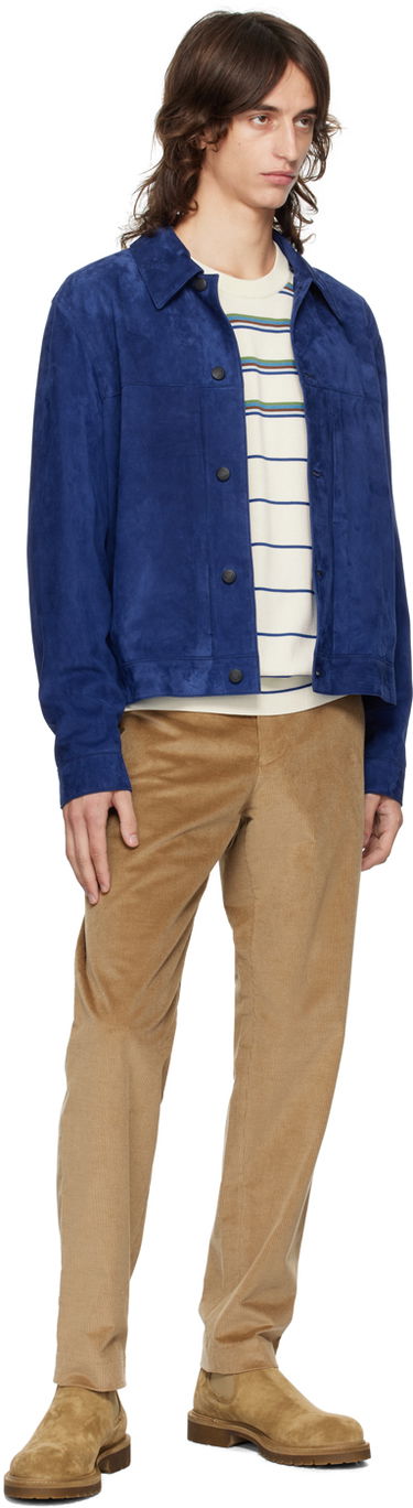 Sveter Paul Smith Paul Smith Striped Sweater Biela | M1R-893Y-N02423-04, 3