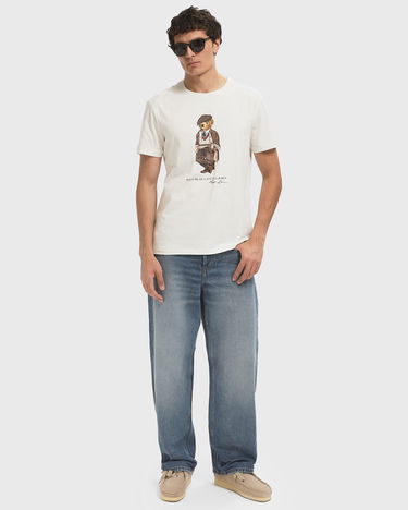 Tričko Polo by Ralph Lauren Polo Bear Graphic T-Shirt by Ralph Lauren Biela | 710P00085001, 2