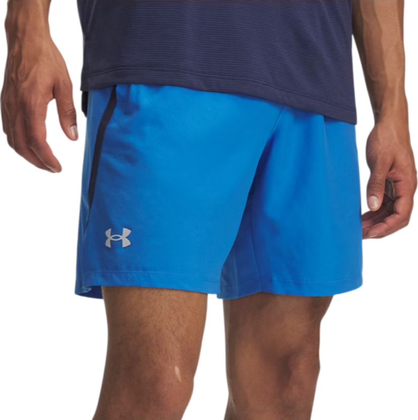 Šortky Under Armour Under Armour UA Launch 7" Shorts Modrá | 1382620-402