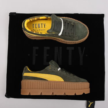 Tenisky a topánky Puma Cleated CreeperSuede Wn's rosin - lemon - vanilla ice Šedá | 366268 01, 5