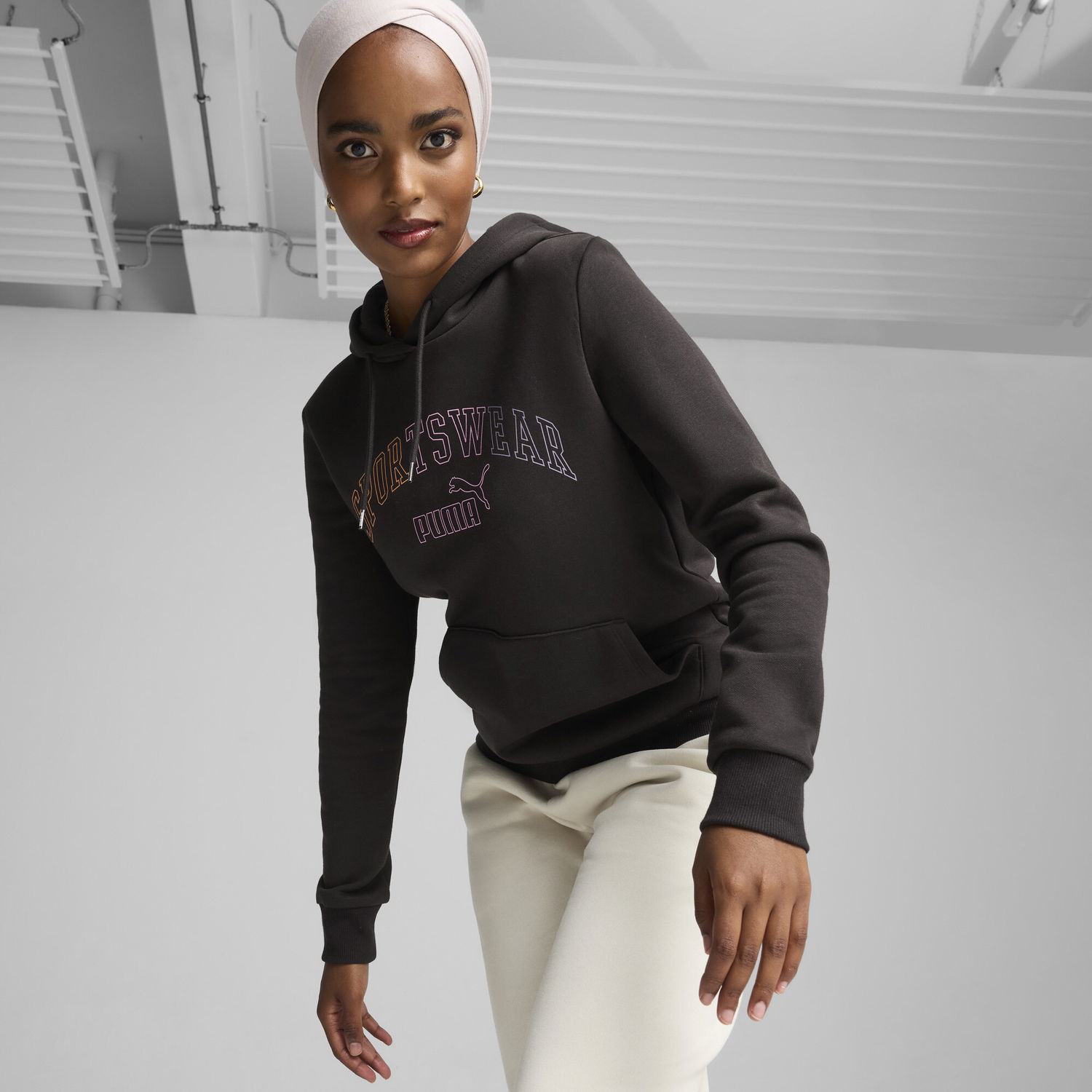 Mikina Puma ESS+ LOGO LAB Hoodie Čierna | 682987_01, 0