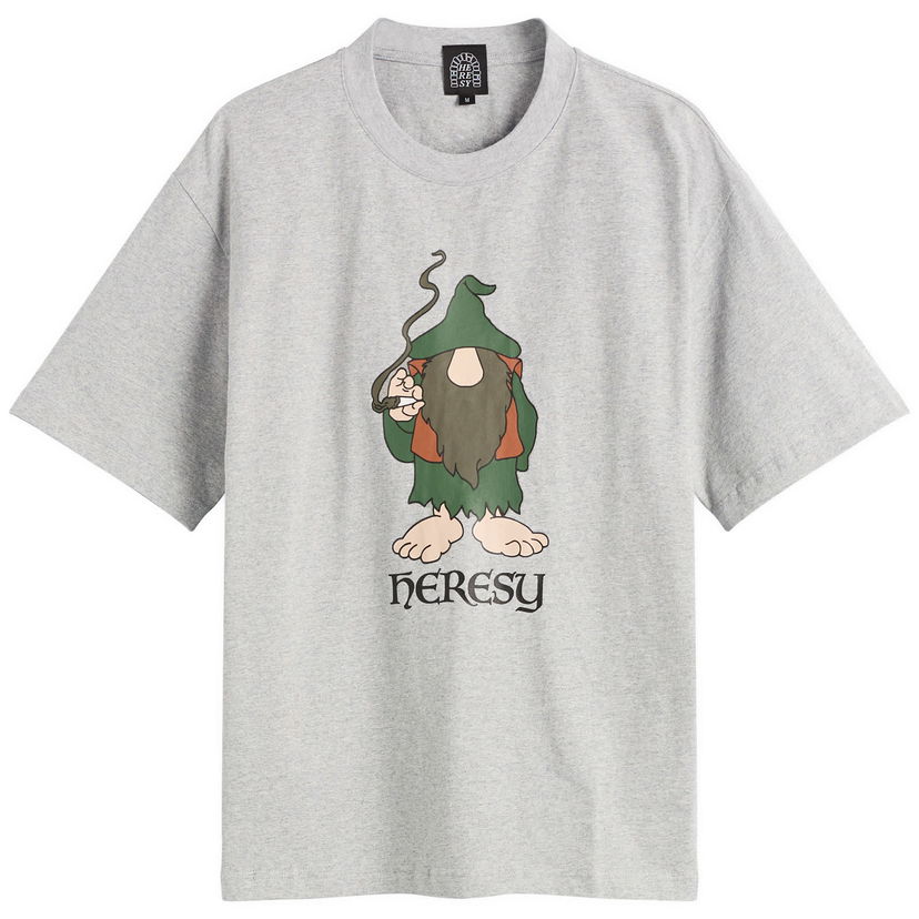 Tričko Heresy Wizard Graphic Tee Šedá | HAW25-T04M