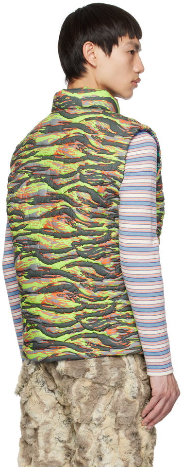 Vesta ERL Camo Down Vest Zelené | ERL06J007, 2