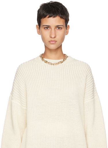 Náhrdelník Marc Jacobs Marc Jacobs 'The J Marc Chain Link' Necklace Metalická | 2P3JNC001J32, 1