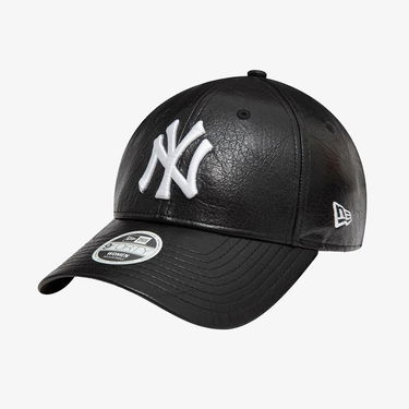 Šiltovka New Era New Era 9FORTY Crinkled PU Baseball Cap New York Yankees Čierna | 60595385, 3