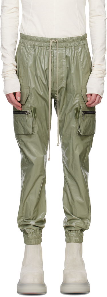 Cargo nohavice Rick Owens Rick Owens Hollywood Mastodon Cargo Pants Zelené | RU01E5396 MCT, 0