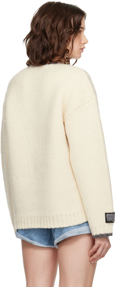 Sveter Ksubi Ksubi Moment Knit Sweater Biela | WPF25KW001, 2
