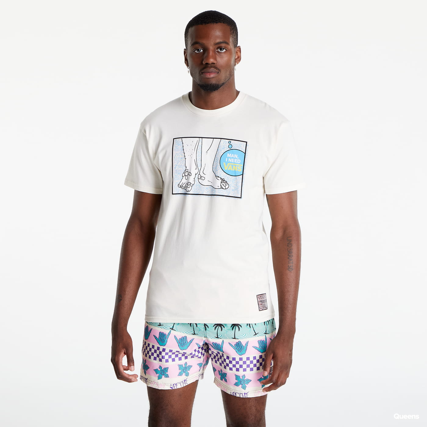 Tričko Vans Stranger Things x Reversible T-Shirt Biela | VN0007RK3KS, 0