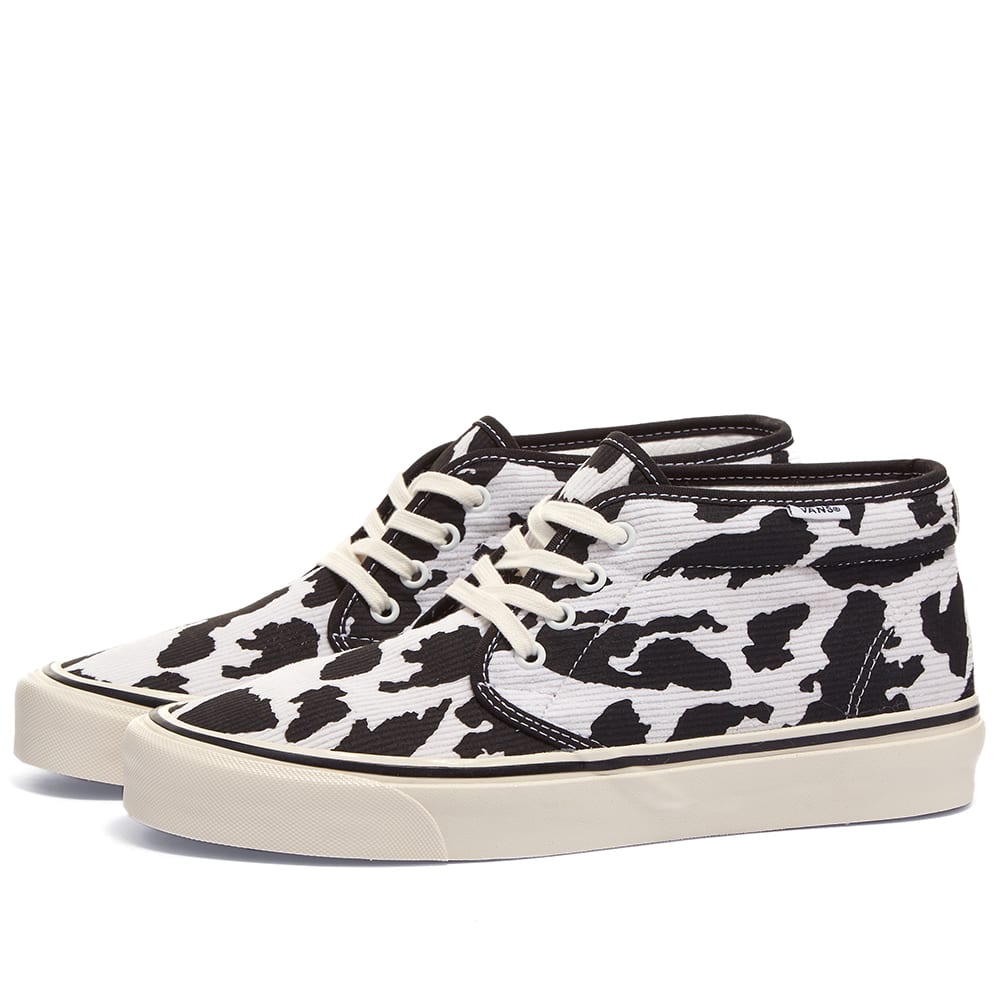 Tenisky a topánky Vans Chukka 49 DX Cow Print Čierna | VN0A4BTI9GP1, 0