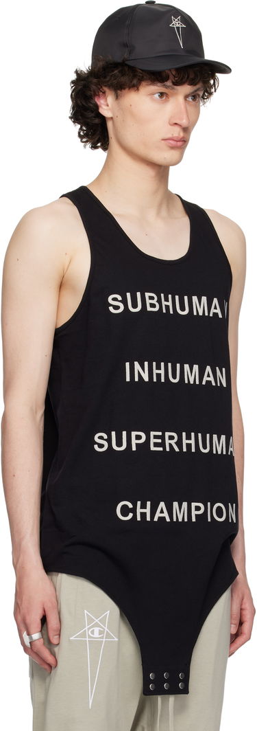 Body Rick Owens Rick Owens Champion Edition Basketball Tank Top Čierna | CM01E1678 CHJG JERSEY, 1