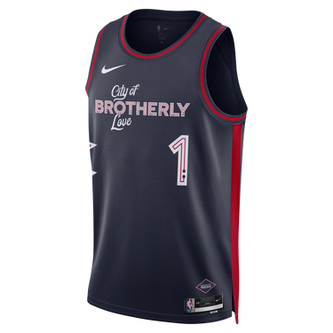 Dres Nike Dri-FIT NBA Swingman James Harden Philadelphia 76ers City Edition 2023/24 Jersey Navy | DX8515-419, 0