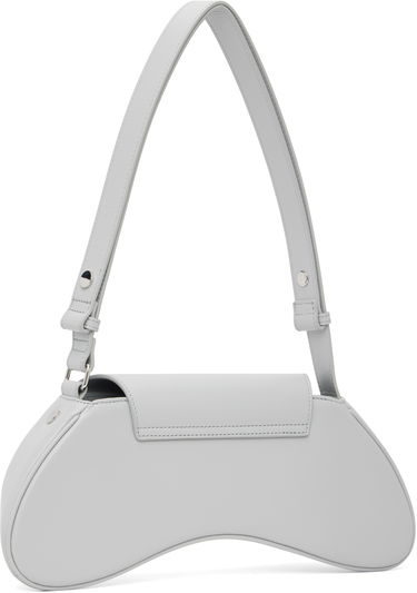 Taška cez rameno Diesel Play Curved Crossbody Bag Šedá | X10221 PR227, 2