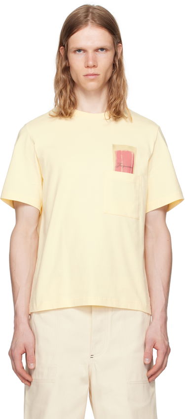 Tričko Jacquemus Jacquemus Esquimau Pocket T-Shirt Žltá | 25E255JS321-2306, 0