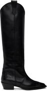 Aeyde Aruna Leather Cowboy Tall Boots