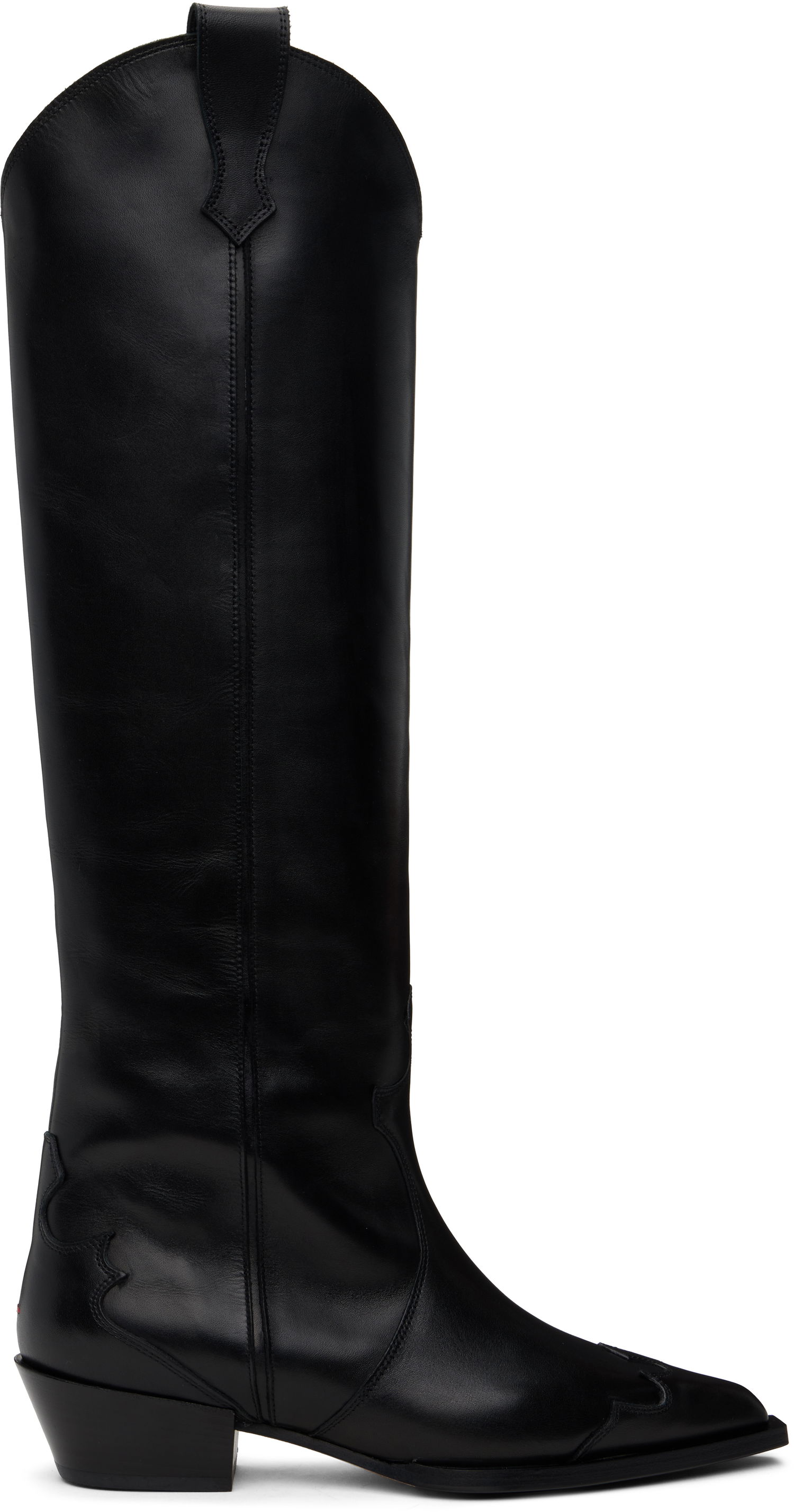 Šaty Aeyde Aeyde Aruna Leather Cowboy Tall Boots Čierna | A11-KB-ARUP40CH-223-800-001, 0
