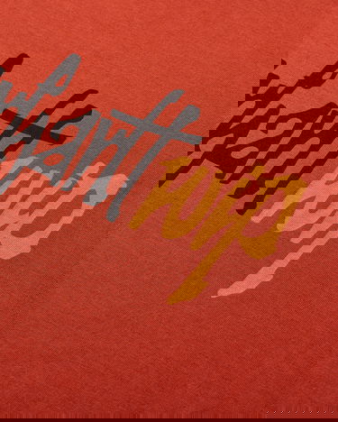 Tričko Carhartt WIP S/S Brush WIP T-Shirt Oranžová | I033952.2BVXX, 4